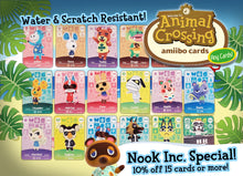 Load image into Gallery viewer, Animal Crossing SERIES 5 Amiibo Cards - New Horizons