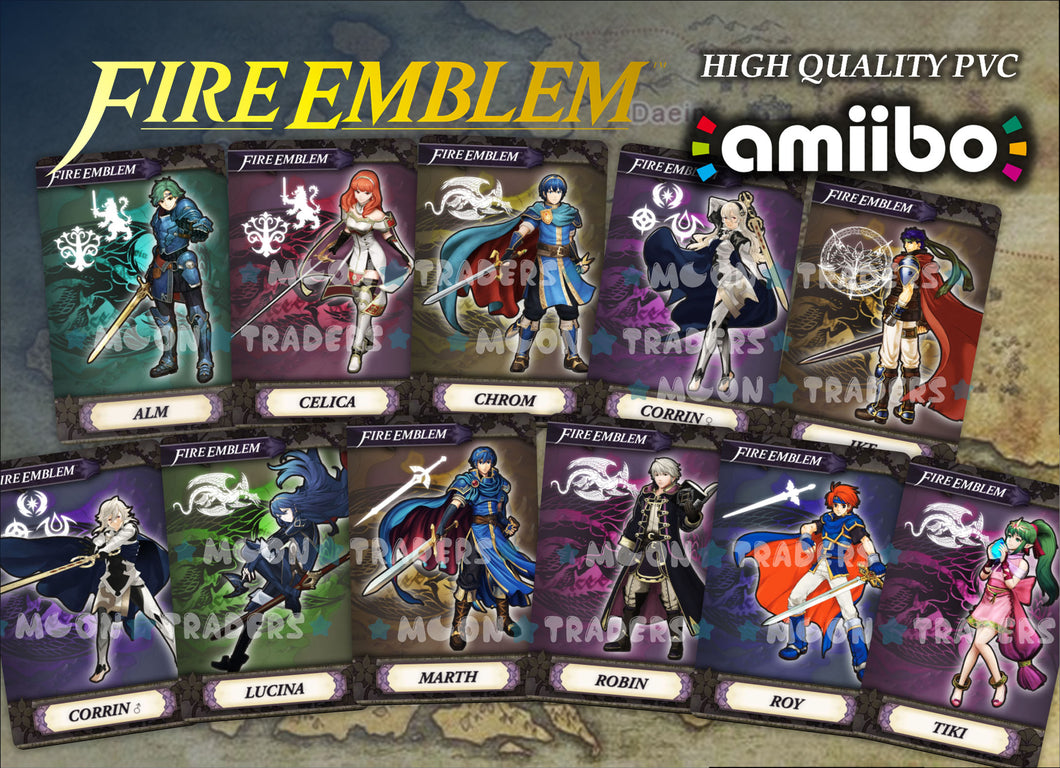 Fire Emblem Amiibo Cards