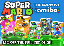 Load image into Gallery viewer, Super Mario Series Amiibo Cards