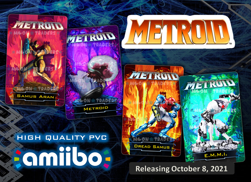 Metroid Series Amiibo Cards