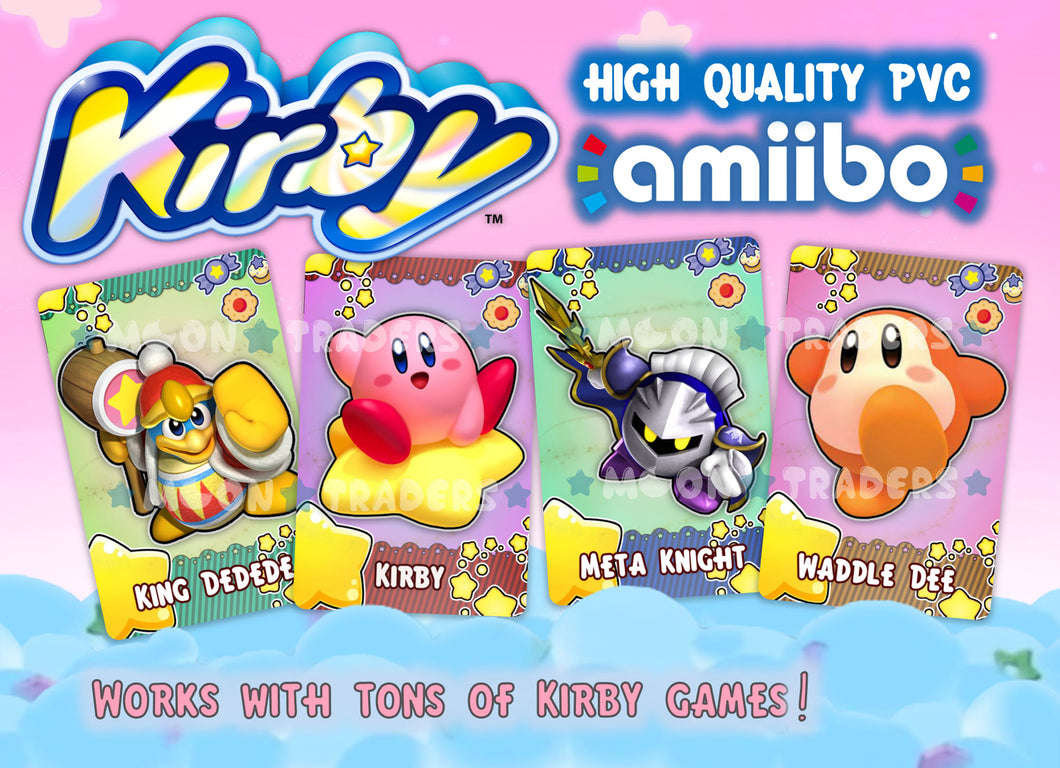 Kirby Series Amiibo Cards