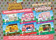 Load image into Gallery viewer, Sanrio Animal Crossing Amiibo Cards
