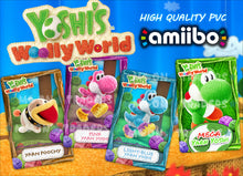 Load image into Gallery viewer, Yarn Yoshi Amiibos - Yoshi's Crafted / Woolly World