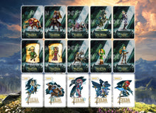 Load image into Gallery viewer, Legend of Zelda: Breath of the Wild Amiibo Cards
