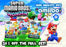 Cargar imagen en el visor de la galería, Super Mario Bros Wonder Amiibo Cards
