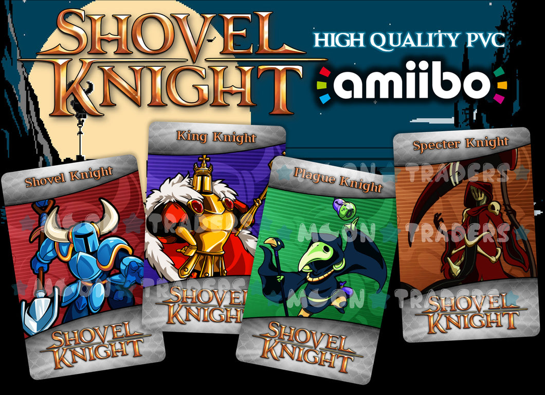 Shovel Knight Amiibo Cards